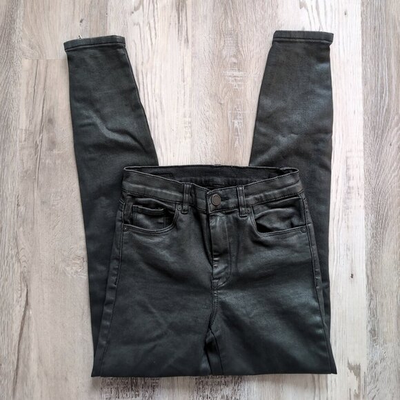 Blank NYC The Bond Mid-Rise Skinny Coated Jeans - Picture 6 of 8
